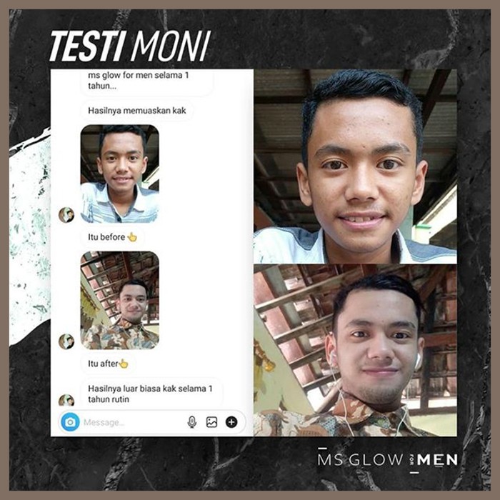 Paket Basic MS GLOW MEN 3 IN 1-6