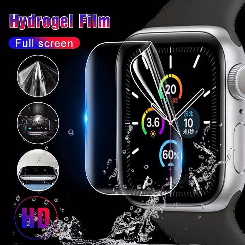 Hydrogel anti gores Apple Watch 38mm 40mm 42mm 44mm series 3 4 5 screen guard protector