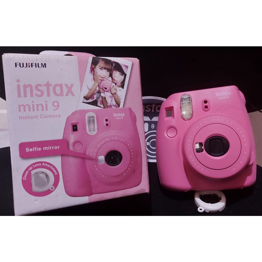 kamera polaroid instax mini9 pink