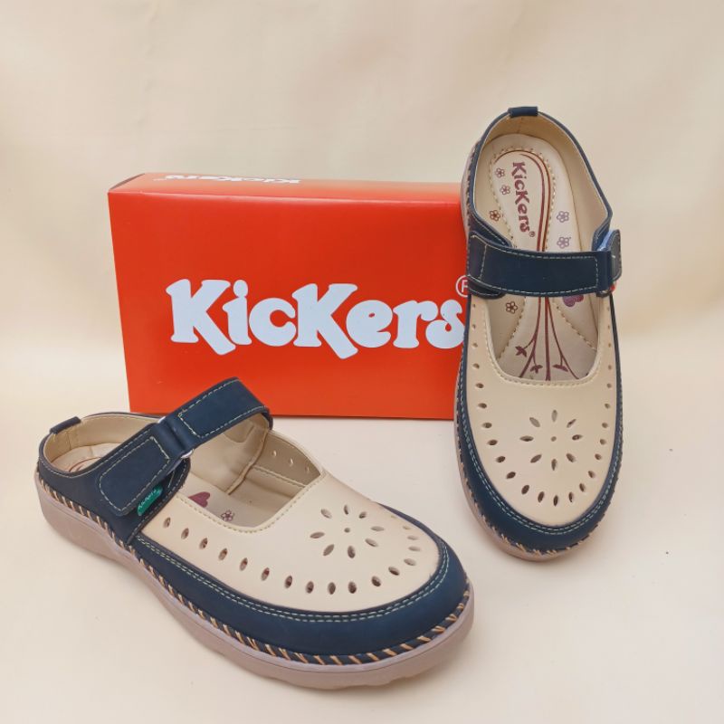 Sandal wanita kickers terbaru bigsize Jumbo 41-45. sl btg 07