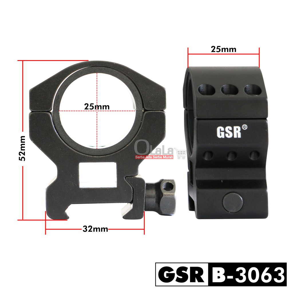 MOUNTING TELESKOP MERK GSR B-3063