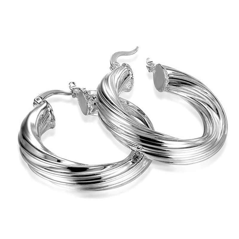 Perhiasan Anting Tusuk Vintage Simple Hias Mutiara Untuk Wanita