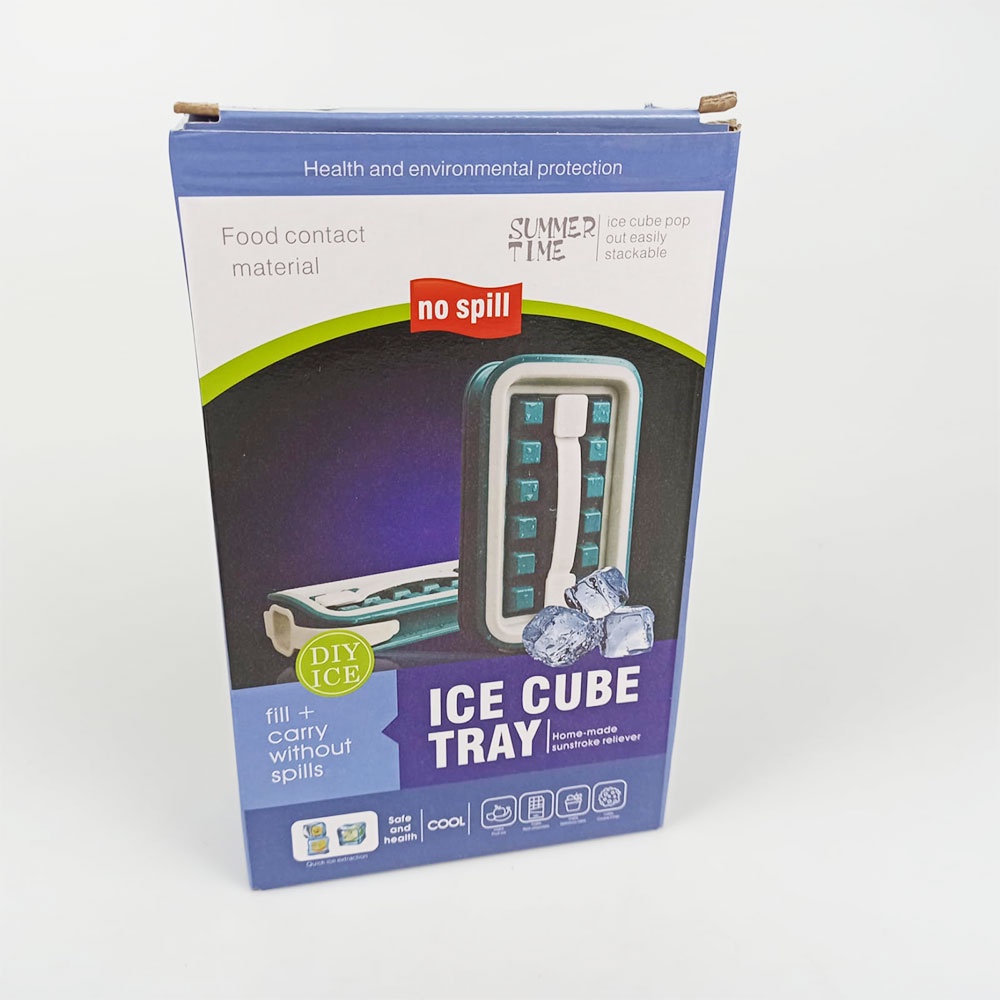 Cetakan Es Batu Ice Cube Maker Tray Storage