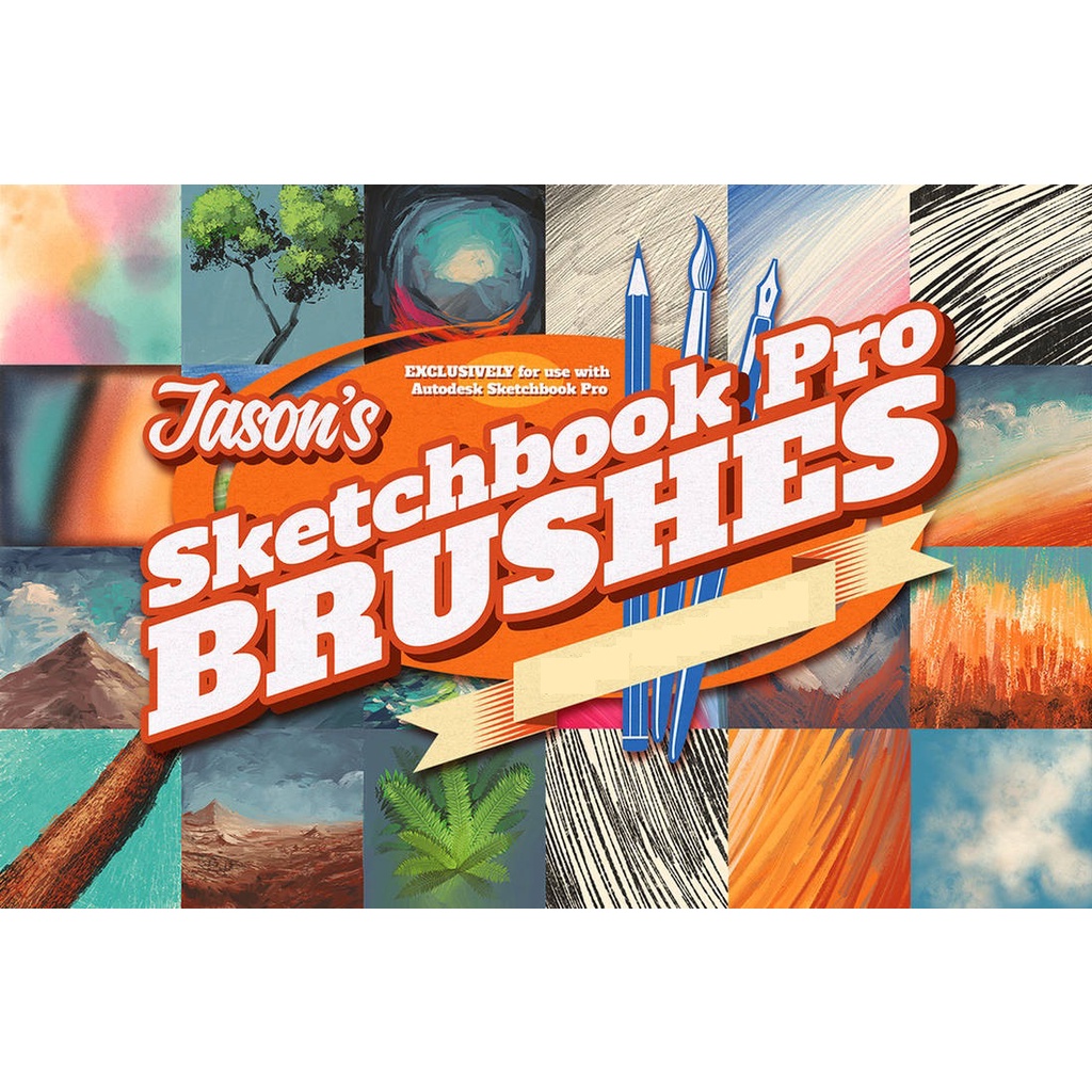 Procreate Brush - Jason's Sketchbook Pro Set