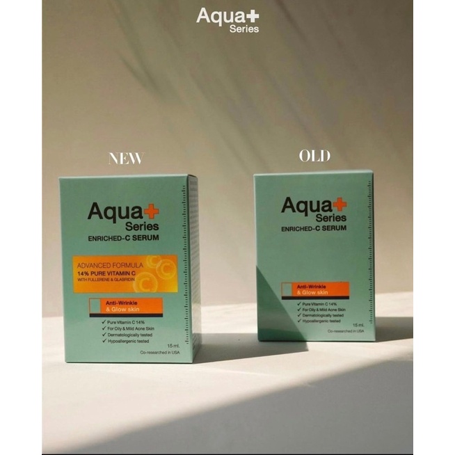 AQUA+ AQUAPLUS SERIES Enriched C Serum 15ml