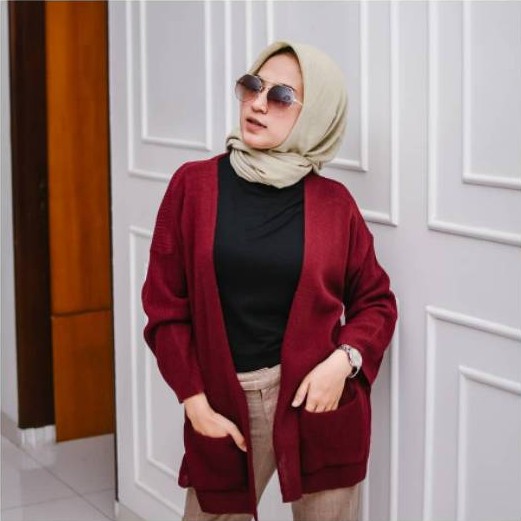 Cardigan Wanita Loocy Cardy Rajut | Kardigan Terlaris | Cardigan Rajut-3