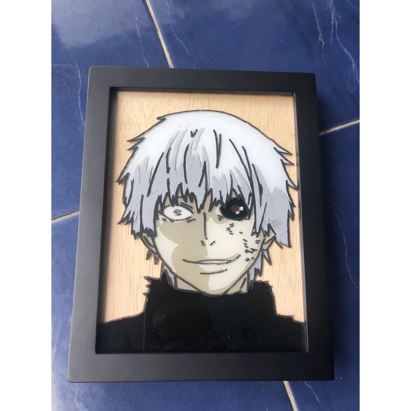 Anime Glass Painting Ken Kaneki Shopee Indonesia