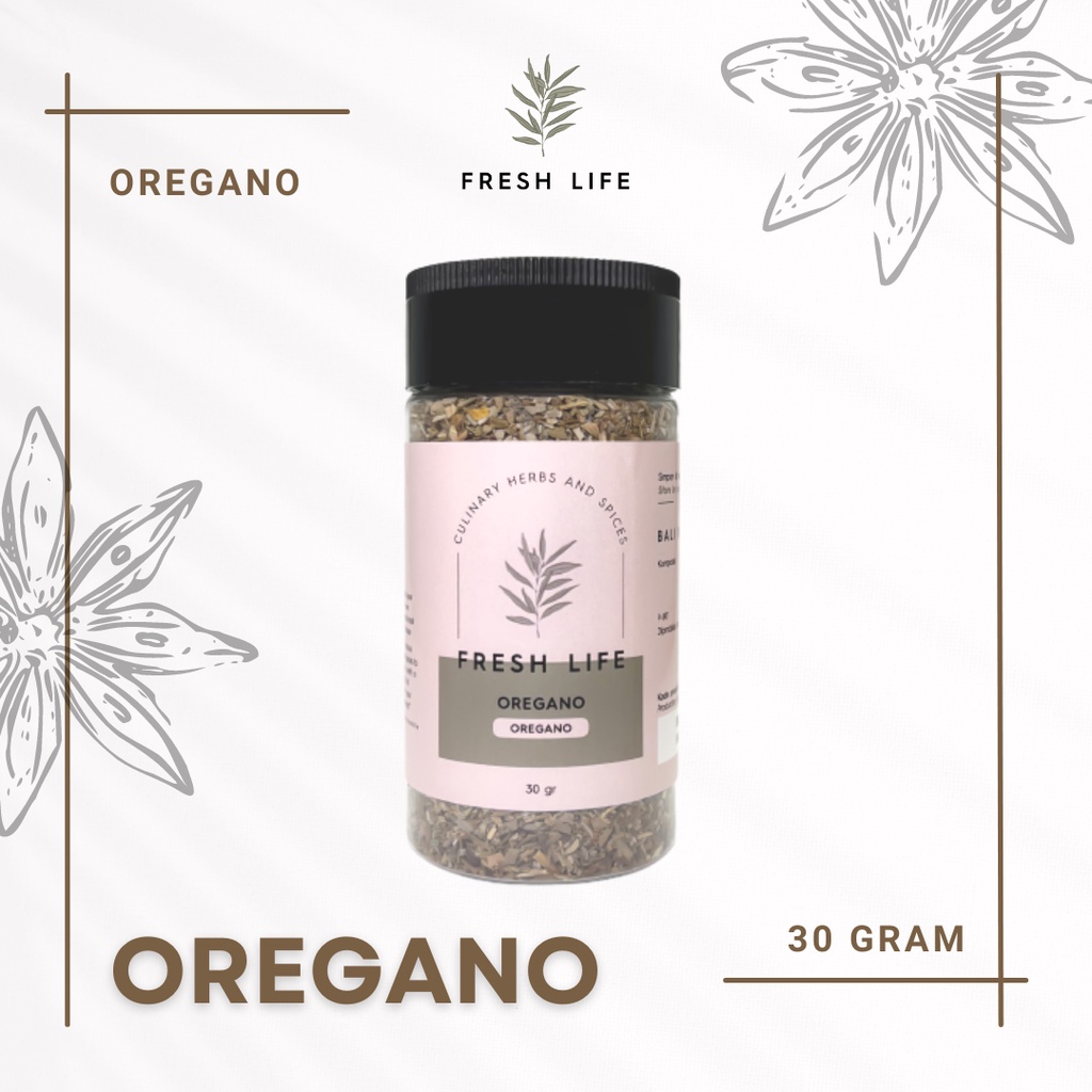 

Oregano / Oregano Bubuk (Oregano / Ground Oregano) Fresh Life 30 gr