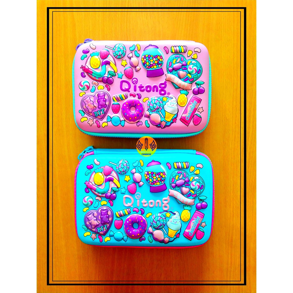 

Tempat Pensil Slet 3D Imato QT-5627 Pencil Case Candy Qitong