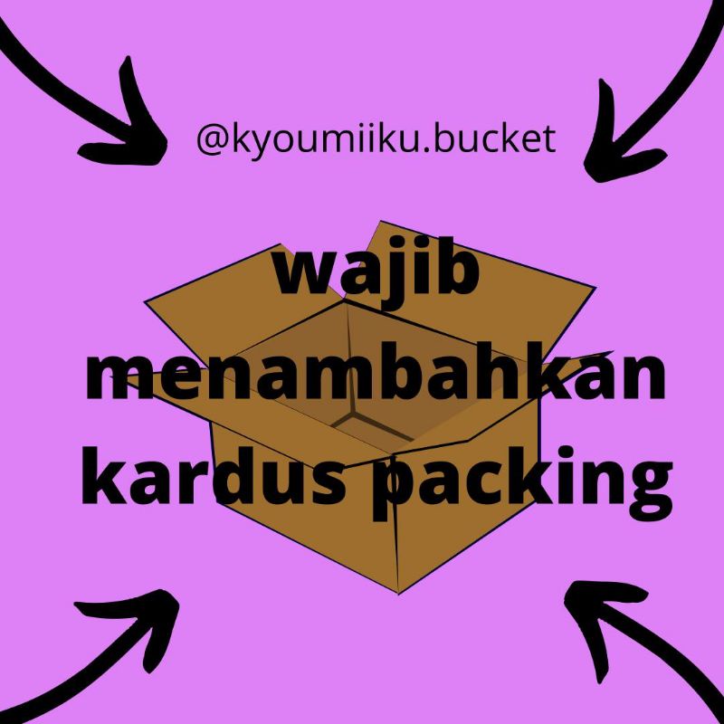 

kardus packing bucket