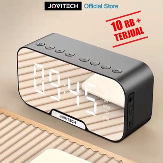 【COD】Jovitech Speaker Bluetooth 5.0 Jam Alarm LED Display Ultra Bass S10