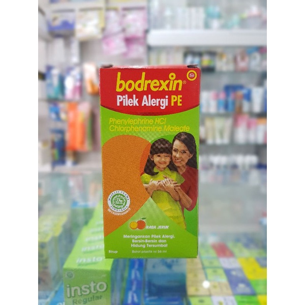 Bodrexin Pilek Alergi PE 56ML / Bodrexin Pilek Alergi / Flu / Demam / Sakit Kepala