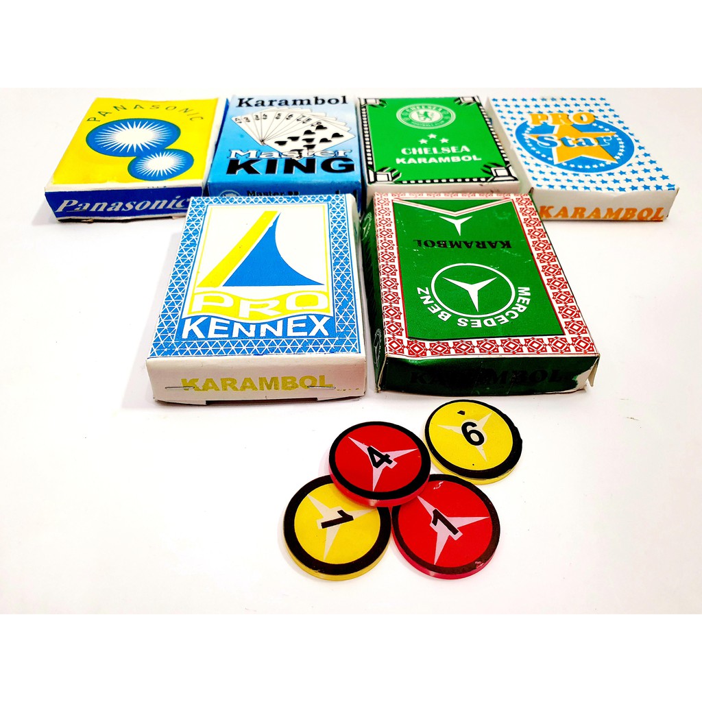 Biji Karambol Tebal Koin Krambol Keping Kerambol Coin Carambol  Carrom Games BN1KRBL 01