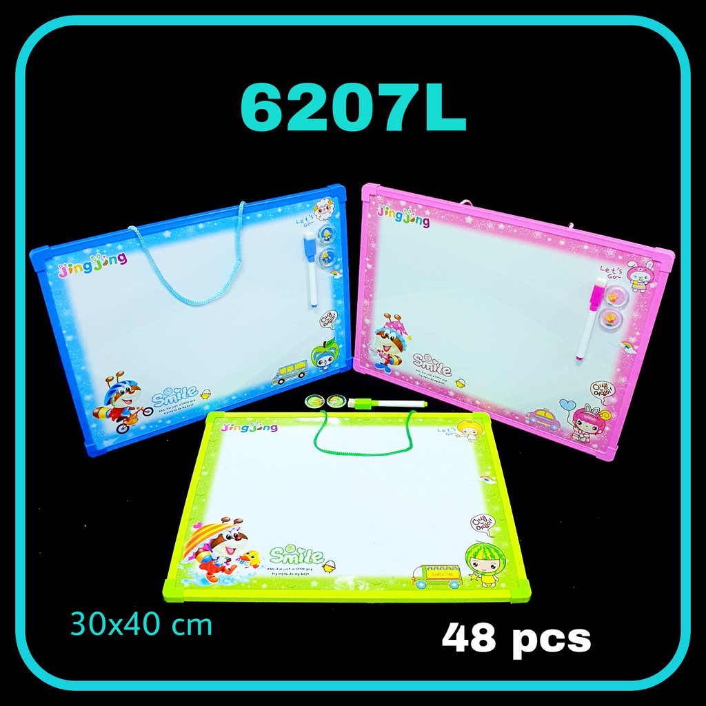 

ILP White Board 2 sisi JING2 6207L / Papan Tulis / Papan Tulis Gantung