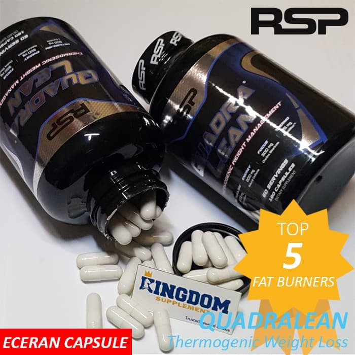 RSP Quadralean Thermogenic Pembakar Lemak Fat Burner Suplemen Eceran