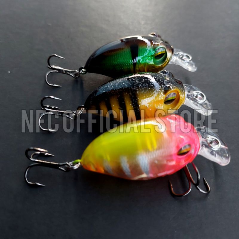 Crankbait 5,5 cm 5,5 gram Best Killer Action Rekomendasi untuk Ultralight Casting