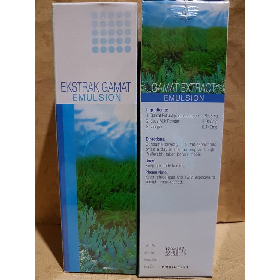 DISKON -  Ekstrak Gamat Emulsion Original / Gamat Extract Emulsion