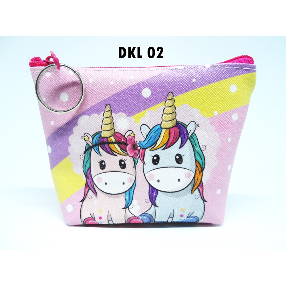 Dompet Koin Lucu Unicorn (DKL)