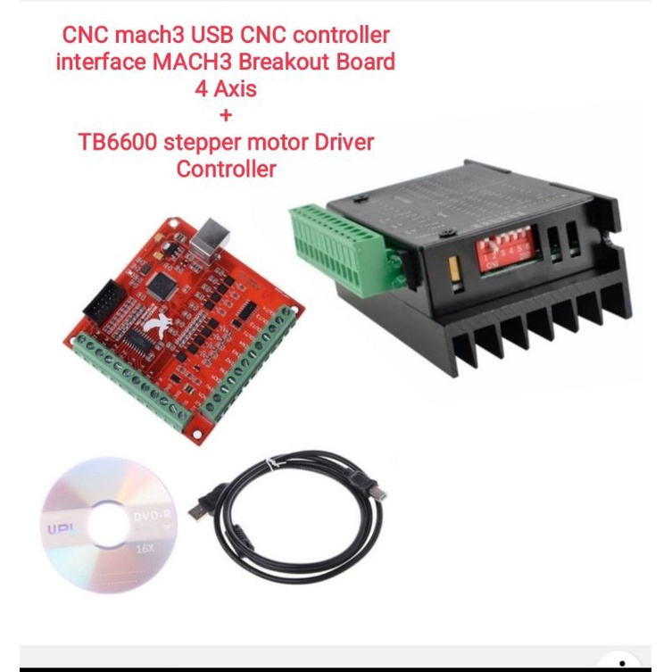 CNC mach3 USB CNC controller Dan TB6600 stepper motor Driver Controller