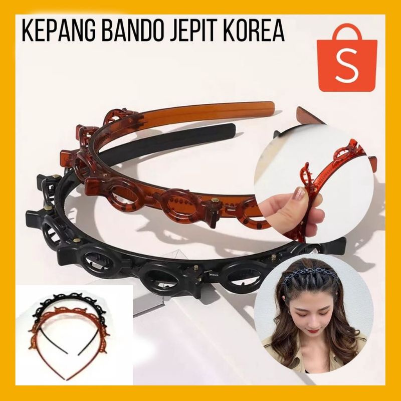 BANDO KEPANG Bando Klip KEKINIAN BANDO RAMBUT BANDO KOREA BANDO PLUS