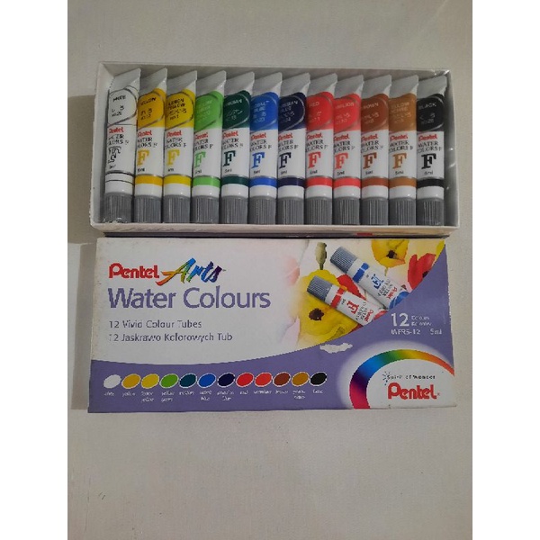 

CAT AIR PENTEL/ WATER COLOURS /12 WARNA