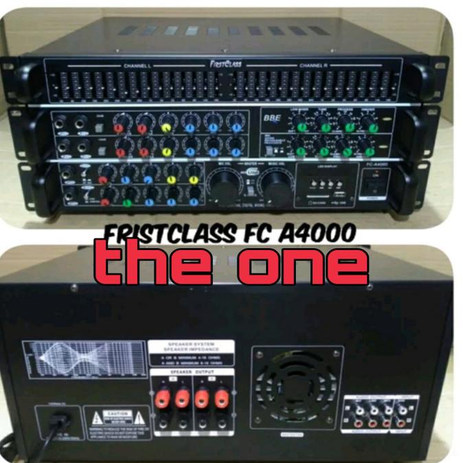 amplifier karaoke firstclass FC A4000 / FCA 4000 / FCA4000