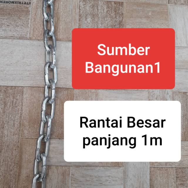 Rantai besar 1 meter rantai kunci gembok pagar