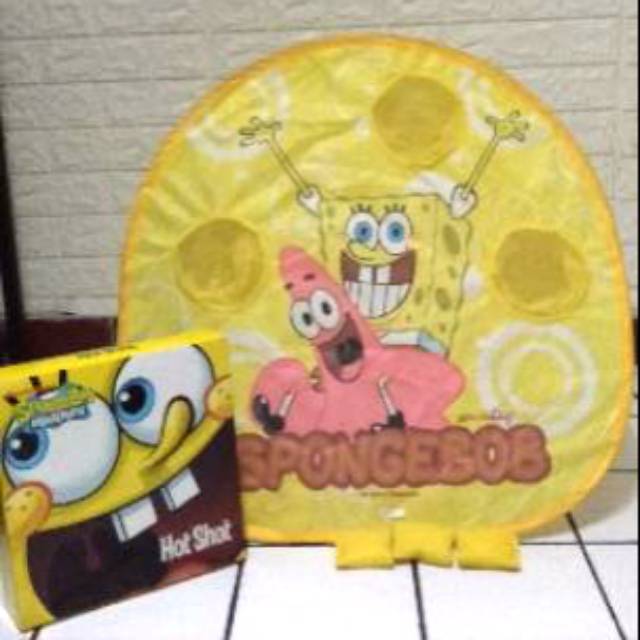 NICKELODEON SPONGE BOB &amp; BURNEY HOT SHOOT + TERMURAH