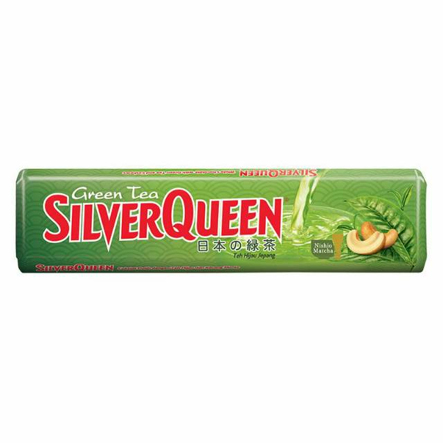 

TERMURAH Silver queen Cashew Chocolate Green Tea 25 gr - Silverqueen Greentea Murah - Grosir Coklat