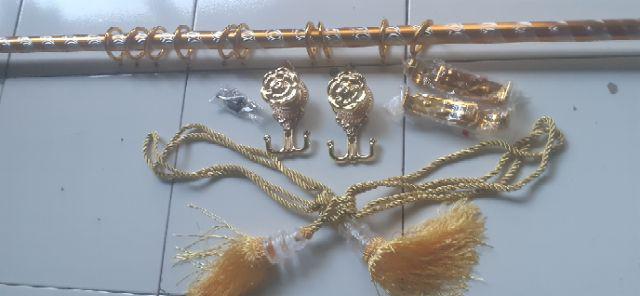 Batang Gorden / Rolet / Rel Bulat 1,5m - 2m