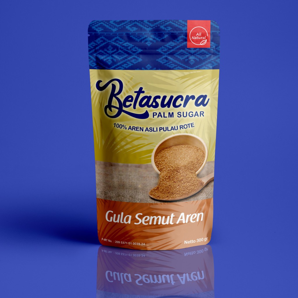 300gr Betasucra Gula Aren Lontar Powder (Gula Semut)