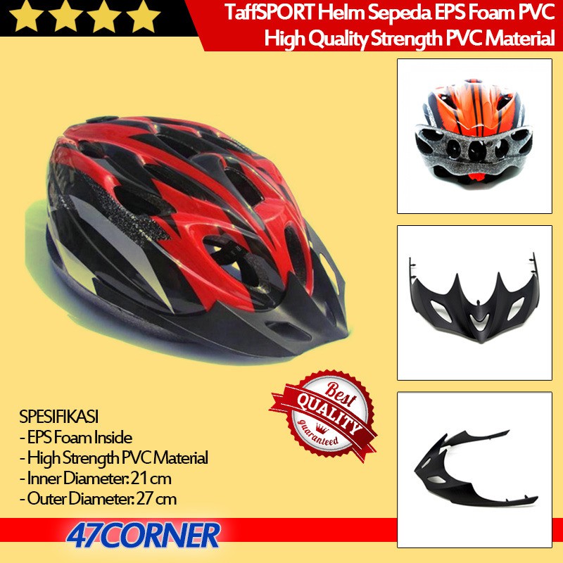 HELM SEPEDA FOAM HELMET PVC BIKE HELMET SEPEDA HELM BIKE ROAD BIKE SEPEDA HELM SEPEDA ROAD BIKE