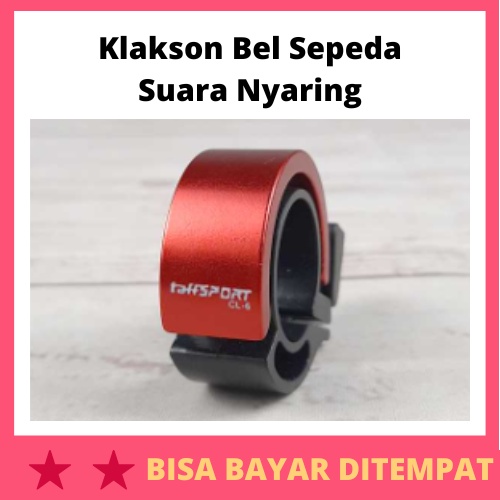 Klakson Bel Sepeda Suara Nyaring / Klakson Clakson Bel Bell Lonceng Sepeda Sepedah Spedah Stang Seta