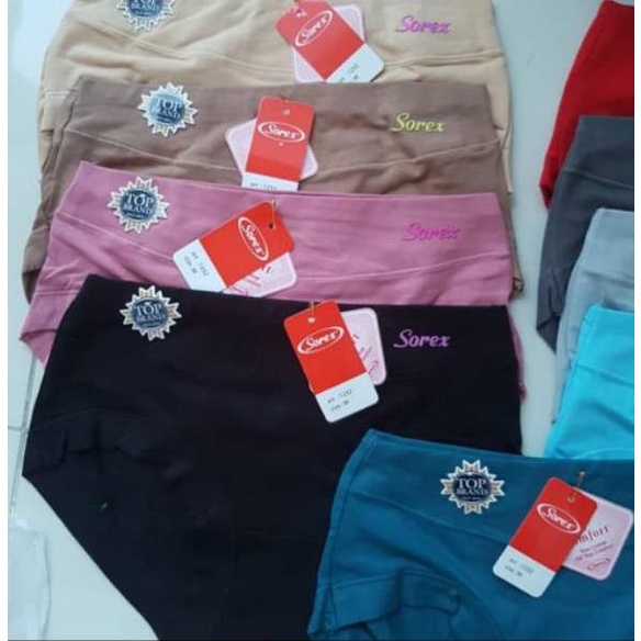 ✺ (6pcs) cd sorex 1232 M.L.EL,QL / CD WANITA SOREX / CElana dalam sorex 1232 / underwear sorex ➩