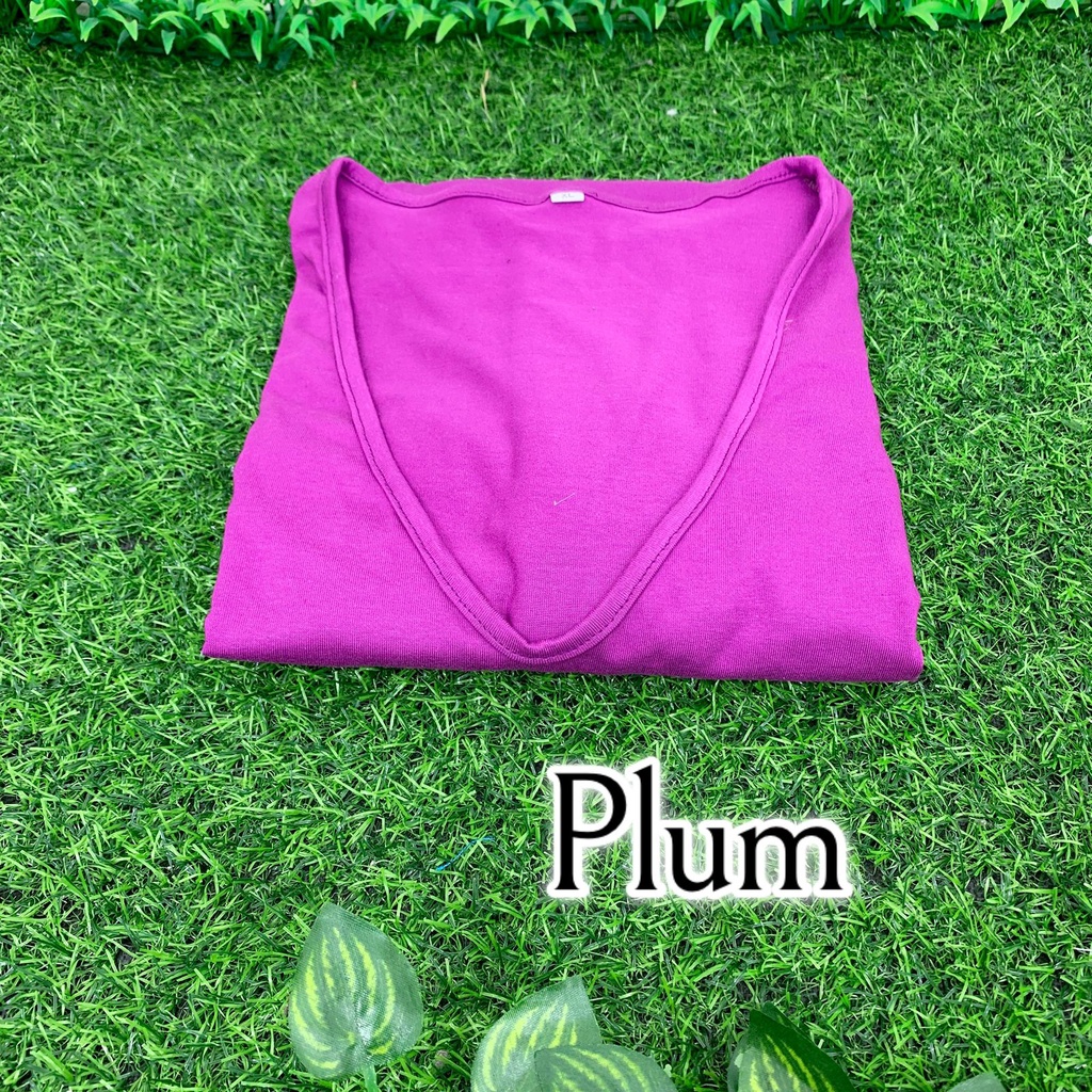 Lingerie Katun Vivienne Baju Tidur Sleepwear Adem by Gerai Cantik Official Store-Plum