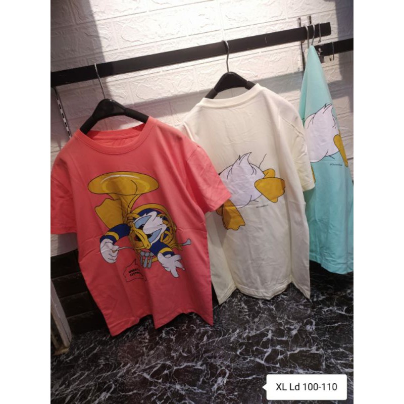 Kaos Donal Duck Cotton t-shirt size XL