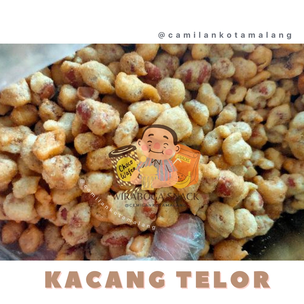 

Kacang Telor/ Kacang telur/ kacang lebaran/camilan jajan snack lebaran enak 100GR