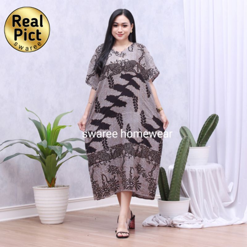 Baju Wanita Menyusui Daster Kekinian Jumbo Lengan Pendek