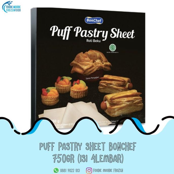 

[COD] Puff Pastry Sheet Bonchef isi 4sheet-ukuran 24x24cm [COD]