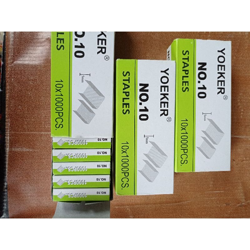Isi Staples Stapler Kecil no 10 Great Wall Yoeker Voxy Murah /refil staples jeglokan