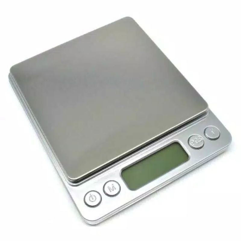 Taffware Digipounds Timbangan Dapur Mini Digital Platform Scale 1kg Akurasi 0.1g - i2000