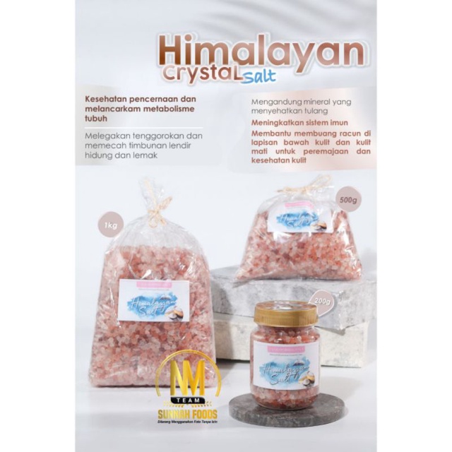 

Himslat Crystal / Rock ( Garam Himalaya Butir )