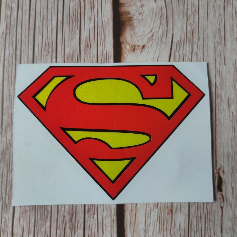 

Stiker Cutting superman