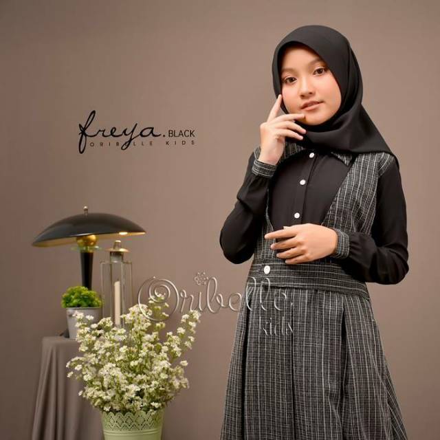 Oribelle kids long dress anak freya