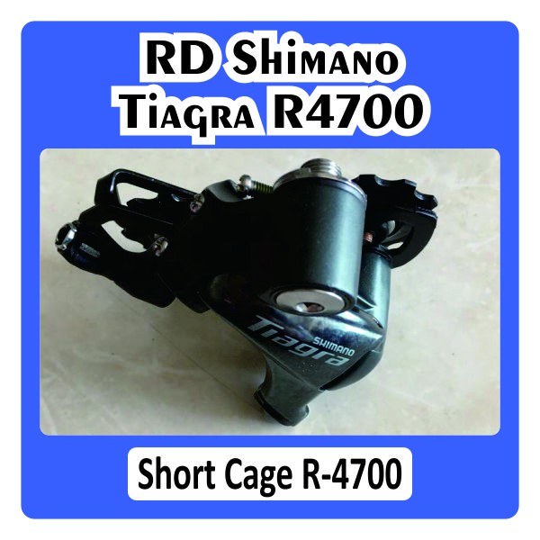 RD Shimano Tiagra 4700 Short Cage 10 Speed Sp Original Japan SS For Seli Sepeda Lipat RB R4700