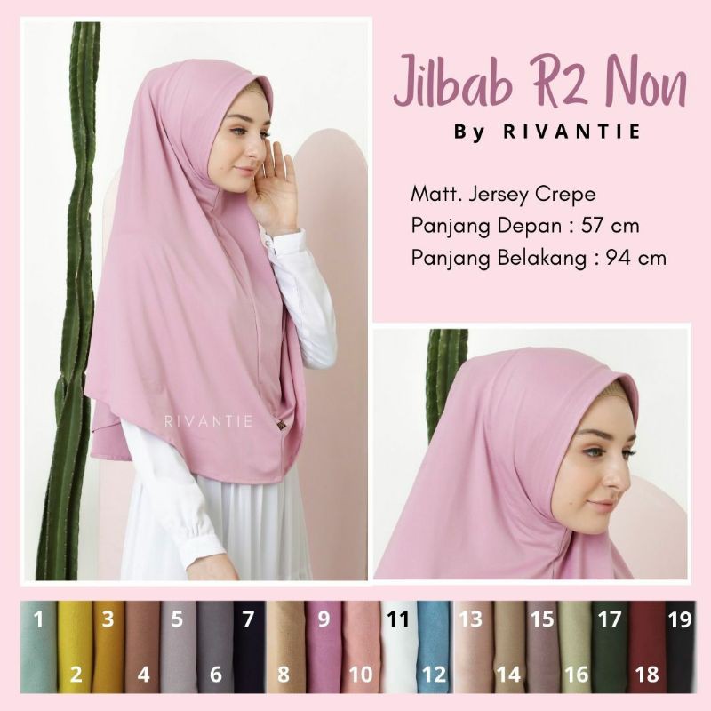 hijab/jilbab/bergo/Rivantie