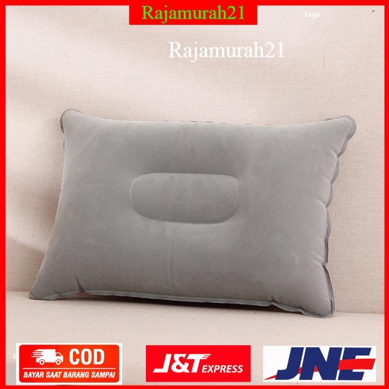 TaffSPORT Bantal Angin Inflatable Portable Travel Air Pillow PVC - XLZT-15 - OMRS7ZGY