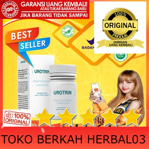 100% ASLI Urotrin Asli Original Obat Kuat Tahan Lama Pembesar Kelamin Alat Vital Pria BPOM