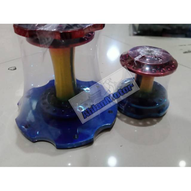 Tromol Becak Set Depan& Belakang Ninja RR /TROMOL Becak Ninja RR satu set Pelangi/Tromol Becak Murah