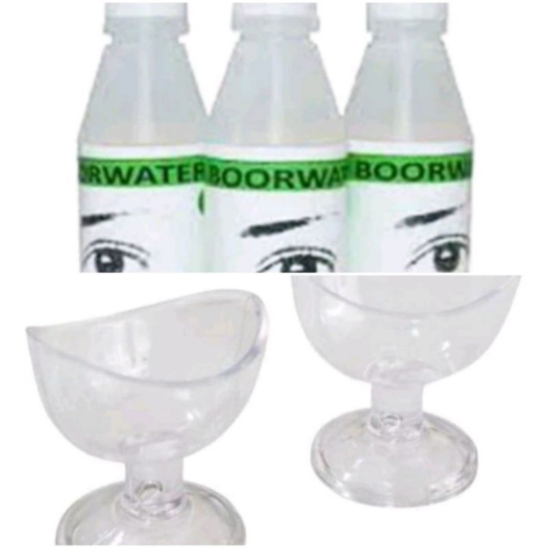 Jual Boorwater Boor Water Air Cuci Mata Cairan Cuci Mata Gelas Cuci Mata Boorwater Gelas 7718